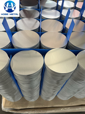1050/1060/1070/1100 đĩa cắt nhôm bạc cho đồ nấu ăn và đèn Kháng ăn mòn cao