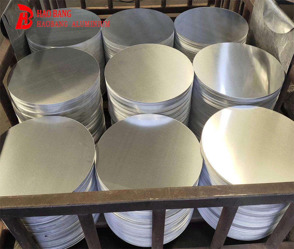 Vòng tròn nhôm dẫn nhiệt và tùy chỉnh 1050/1060 0,3-6,0MM cho các bộ phận bếp điện