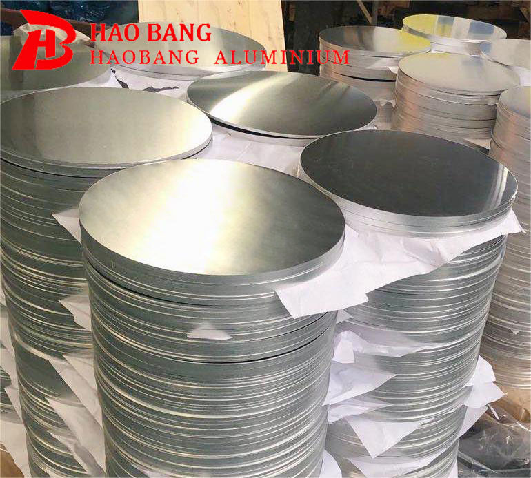 High Flatness Aluminum Disc 1050/3003 Hợp kim O H12 Độ nóng CC DC Vật liệu Chụp sâu Chống nứt Chiều kính tùy chỉnh cho chậu Nồi nồi Bốm công nghiệp