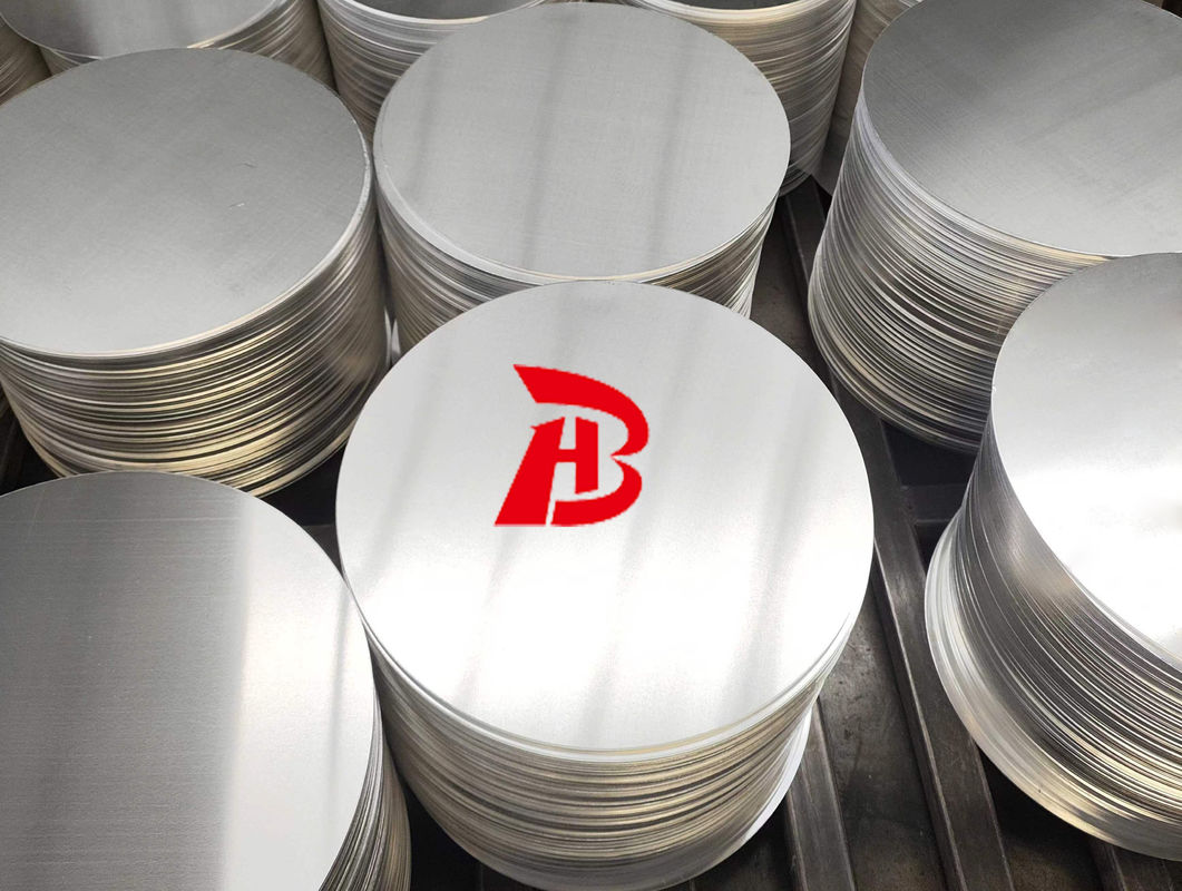 High Flatness Aluminum Disc 1050/3003 Alloy O H12 Temper CC DC Material Deep Drawing Crack Resistant Custom Diameter for Pots Pans Industrial Stamping