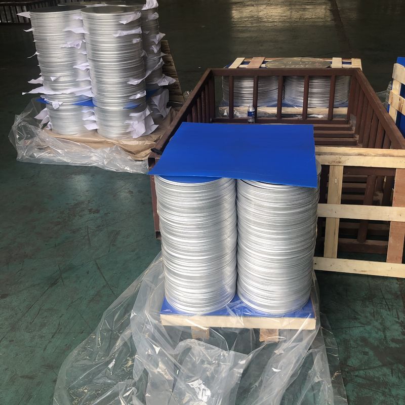3003 1050 1060 Vòng tròn nhôm trống O mềm H18, 100 ‰ 1000mm Dia, Phiên đồ nhôm vẽ sâu để đóng dấu dụng cụ nấu ăn