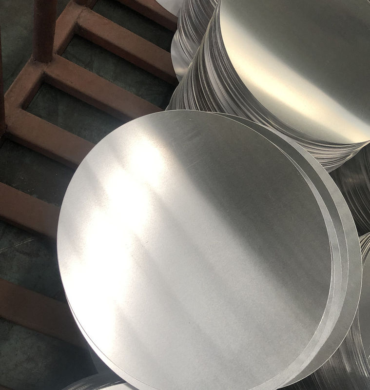 Polished Silvery Aluminum Circles 1050/1060 80-1600MM for Household Lighting