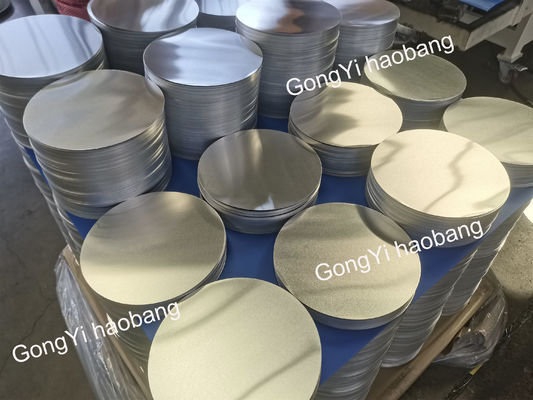 1050 1060 3003 Aluminum Circle CC DC Material O H12 H18 Temper Deep Drawing Disc for Cookware Stamping
