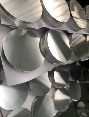 High Flatness Aluminum Disc 1050/3003 Hợp kim O H12 Độ nóng CC DC Vật liệu Chụp sâu Chống nứt Chiều kính tùy chỉnh cho chậu Nồi nồi Bốm công nghiệp